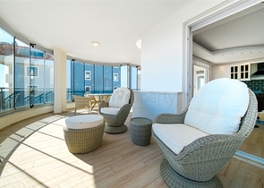 Long-term rental — Beautiful apartment with sea view for wintering in Avsallar/Alanya