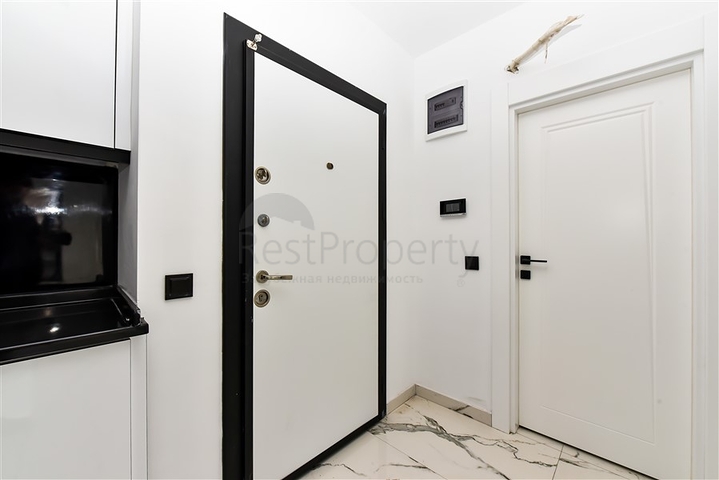 1+1 apartment 100m from the Mediterranean sea in the Kestel area