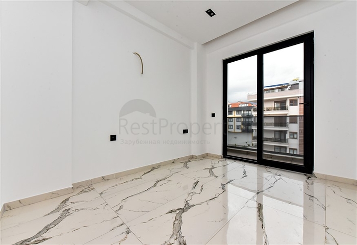 1+1 apartment 100m from the Mediterranean sea in the Kestel area