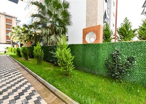 1+1 apartment 100m from the Mediterranean sea in the Kestel area