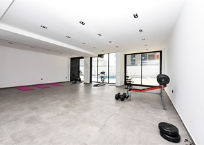 1+1 apartment 100m from the Mediterranean sea in the Kestel area