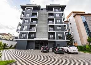 1+1 apartment 100m from the Mediterranean sea in the Kestel area