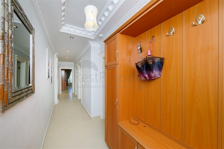 Furnished 2+1 apartment in the center of Alanya