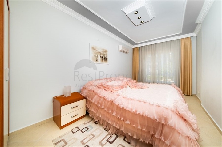 Furnished 2+1 apartment in the center of Alanya