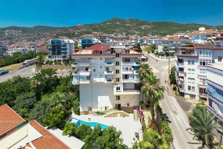 Furnished 2+1 apartment in the center of Alanya