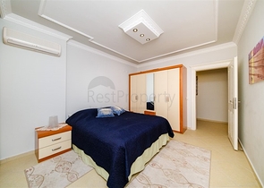 Furnished 2+1 apartment in the center of Alanya
