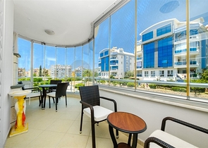 Furnished 2+1 apartment in the center of Alanya