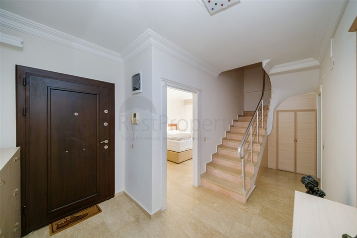 3+1 penthouse with panoramic sea views in Konakli district