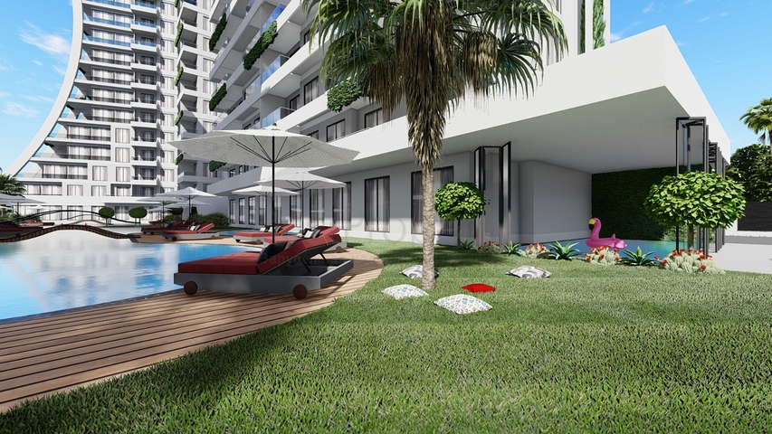 1+1 apartment in Mahmutlar district