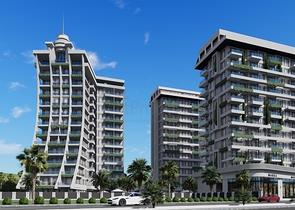 1+1 apartment in Mahmutlar district