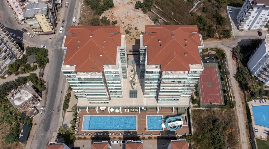 Spacious 1+1 apartment in one of the best residences in the Tosmur area