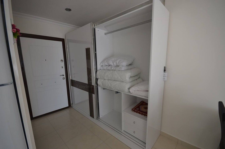 Furnished Studio Apartment in Avsallar with Full Facilities, 1 km from the Sea