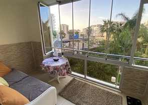 Furnished Studio Apartment in Avsallar with Full Facilities, 1 km from the Sea