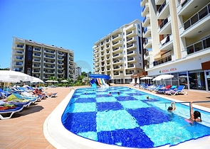 Furnished Studio Apartment in Avsallar with Full Facilities, 1 km from the Sea
