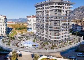 New apartment in the best location in the Mahmutlar area