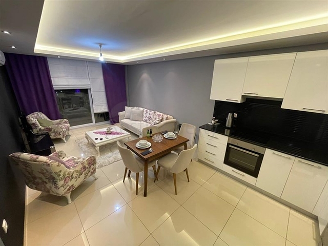 One-bedroom apartment with a beautiful view of the infrastructure