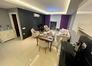 One-bedroom apartment with a beautiful view of the infrastructure