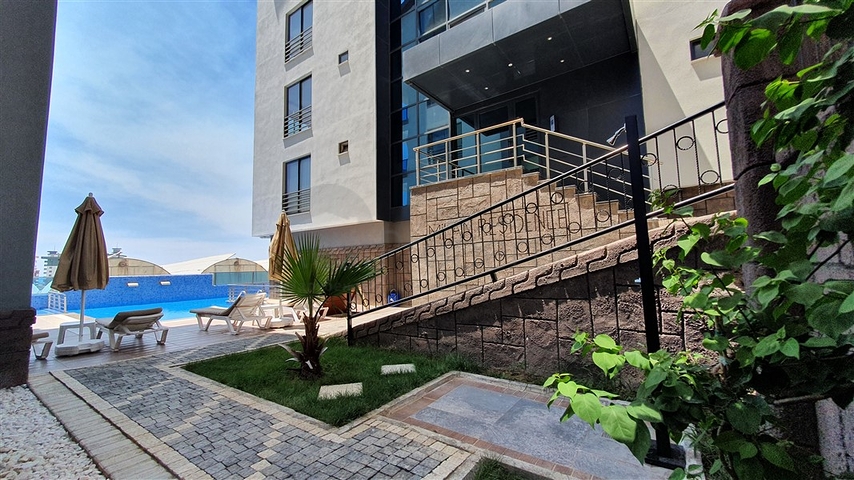 New stylish 1+1 apartment in Mahmutlar district