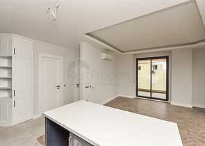 One bedroom apartment in the center of Alanya with panoramic sea views