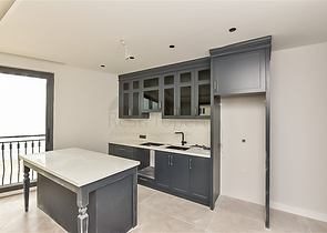 One bedroom apartment in the center of Alanya with panoramic sea views