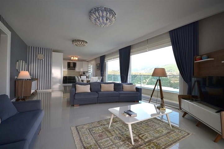 Furnished 3+1 villa in Kargicak area