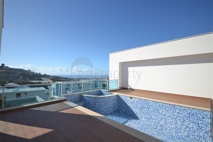 Furnished 3+1 villa in Kargicak area