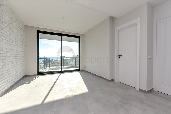 1+1 apartment 200 meters from Cleopatra beach with sea view