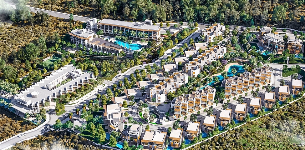 Large-scale project in the Esentepe area with panoramic sea views 