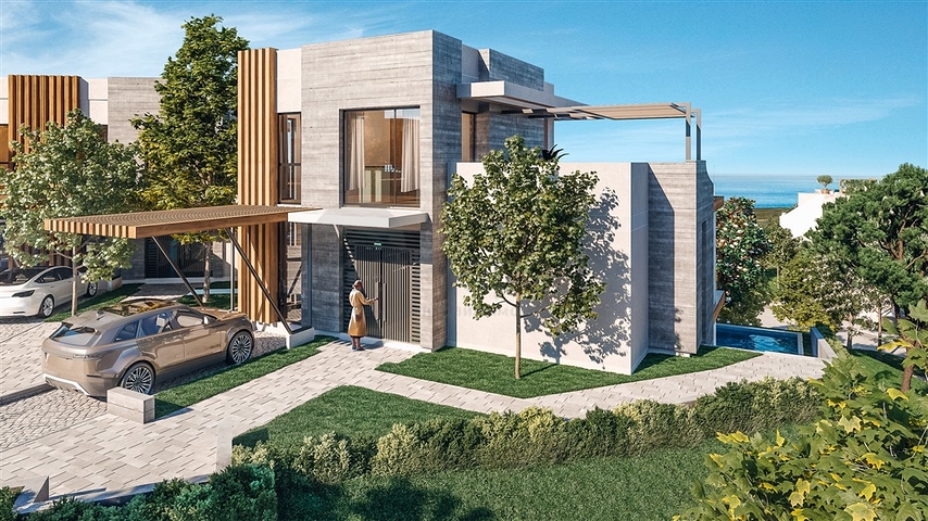 Large-scale project in the Esentepe area with panoramic sea views 