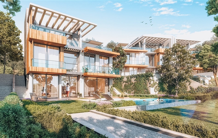 Large-scale project in the Esentepe area with panoramic sea views 