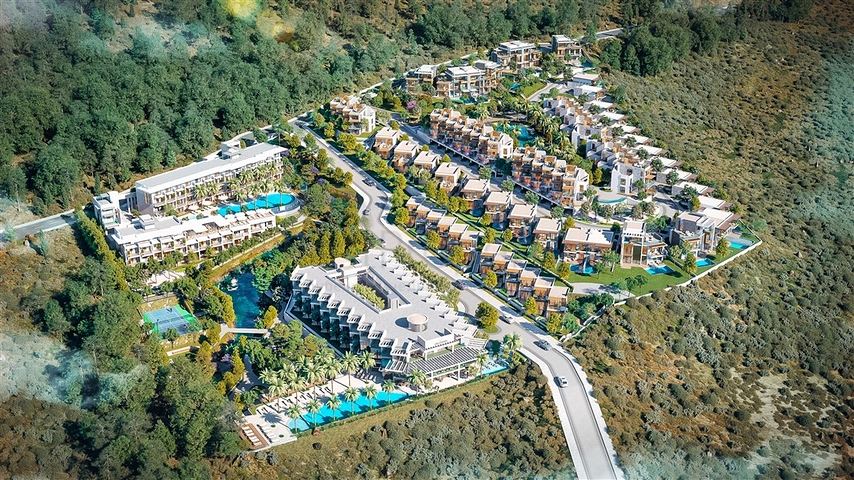 Large-scale project in the Esentepe area with panoramic sea views 