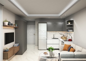 1+1 apartments in a new complex near Cleopatra beach