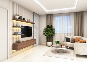 1+1 apartments in a new complex near Cleopatra beach