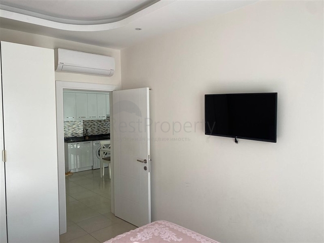 Furnished 1+1 apartment in Mahmutlar