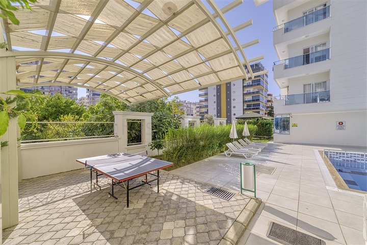 Furnished 1+1 apartment in Mahmutlar