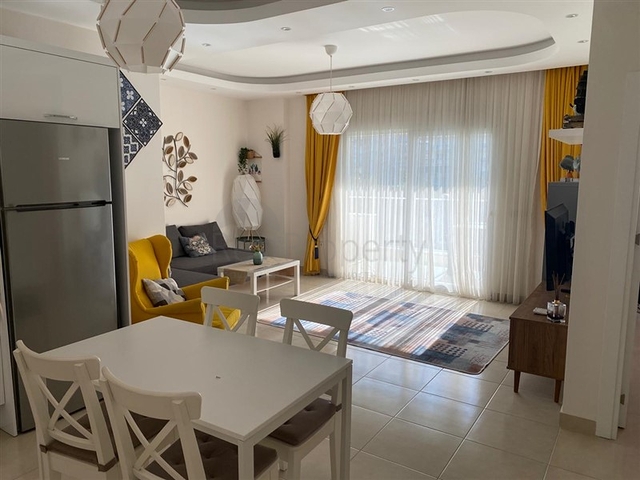 Furnished 1+1 apartment in Mahmutlar