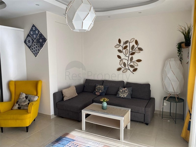 Furnished 1+1 apartment in Mahmutlar