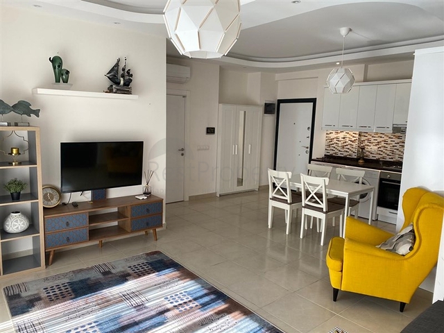 Furnished 1+1 apartment in Mahmutlar