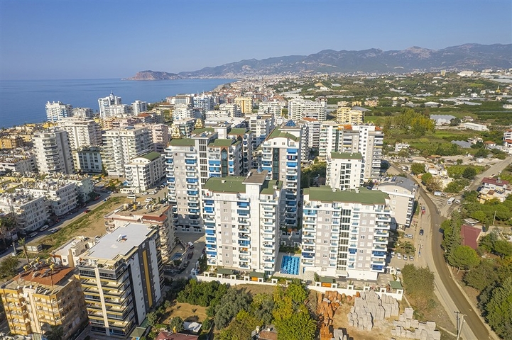 Furnished 1+1 apartment in Mahmutlar