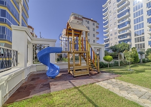 Furnished 1+1 apartment in Mahmutlar