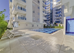 Furnished 1+1 apartment in Mahmutlar