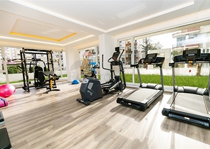 Furnished 1+1 apartment in Mahmutlar