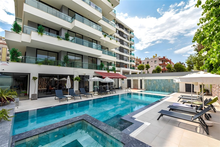 Apartment in a new complex just 200 meters from the sea