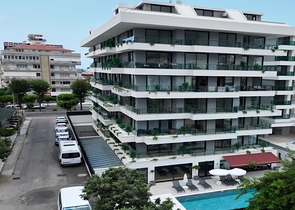 Apartment in a new complex just 200 meters from the sea