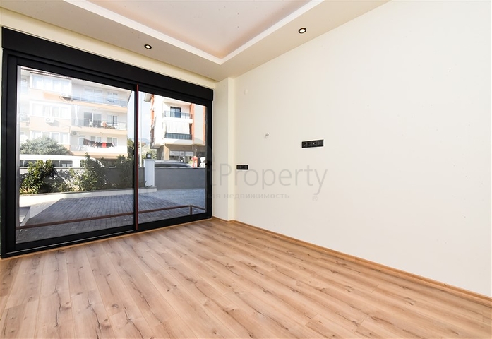 1+1 apartment with garden access in Oba area