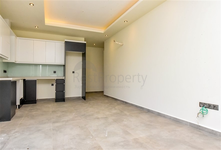 1+1 apartment with garden access in Oba area