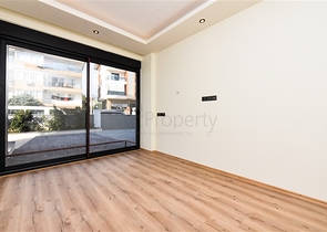 1+1 apartment with garden access in Oba area