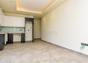 1+1 apartment with garden access in Oba area