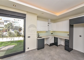 1+1 apartment with garden access in Oba area