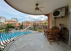 4+1 riverfront penthouse in Kestel district